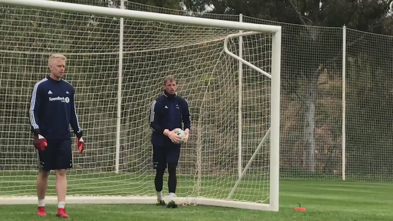Slik jobber RBKs keeperteam på treningsleir